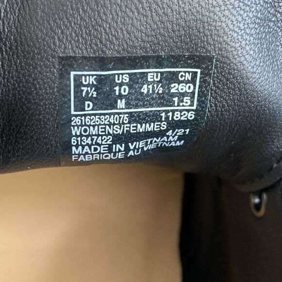 Clarks Womens Desert Genuine Calf Hair black Chukka boot shoes size 10 - Picture 9 of 9